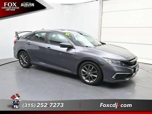 Modern Steel Metallic 2020 Honda Civic EX