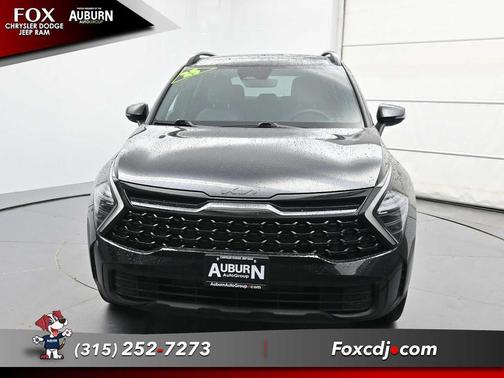 Ebony Black 2025 Kia Sportage X-Line