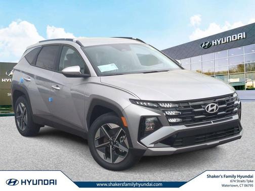 Shimmering Silver 2026 Hyundai TUCSON Hybrid SEL