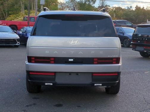 Shimmering Silver 2026 Hyundai SANTA FE HEV SEL