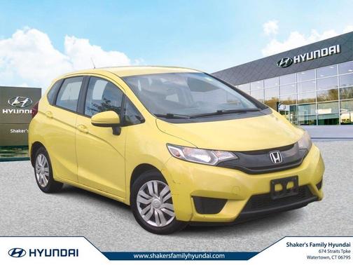 Yellow 2016 Honda Fit LX