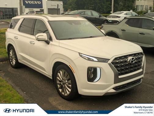 Hyper White 2020 Hyundai PALISADE Limited