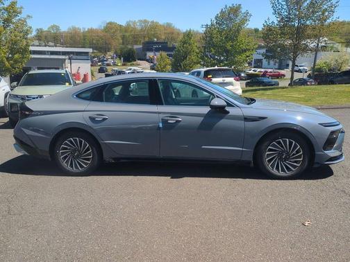 Blue 2026 Hyundai SONATA Hybrid Limited