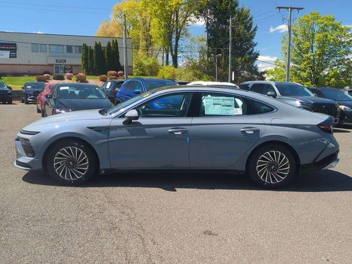 Blue 2026 Hyundai SONATA Hybrid Limited
