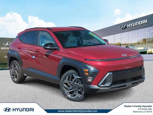 Red Metallic 2026 Hyundai KONA SEL Premium