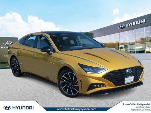 Glowing Yellow 2020 Hyundai SONATA SEL Plus