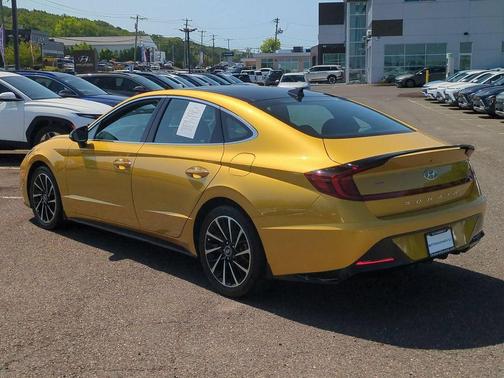 Glowing Yellow 2020 Hyundai SONATA SEL Plus