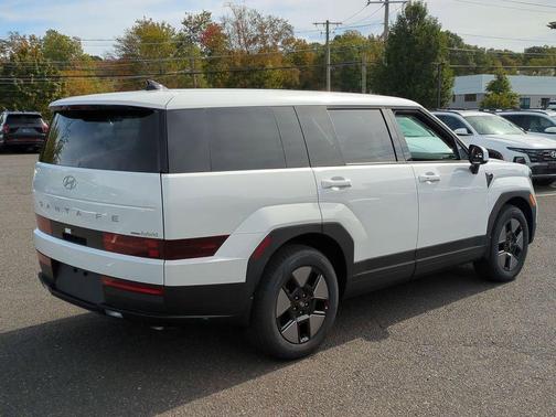 White 2026 Hyundai SANTA FE HEV SE