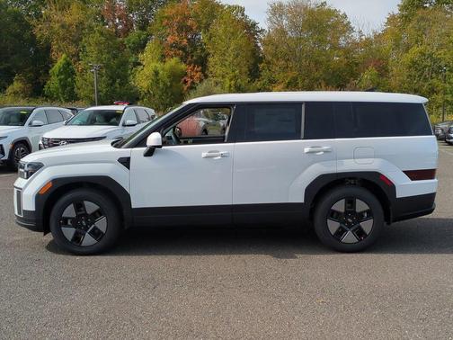 White 2026 Hyundai SANTA FE HEV SE