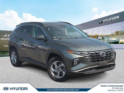Amazon Gray 2022 Hyundai TUCSON SEL