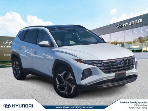 Serenity White Pearl 2023 Hyundai TUCSON Hybrid SEL Convenience