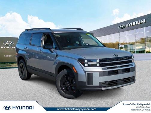 Shimmering Silver Pearl 2026 Hyundai SANTA FE XRT