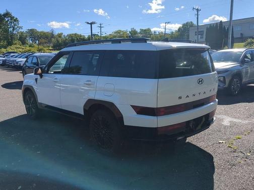 White 2027 Hyundai SANTA FE Calligraphy