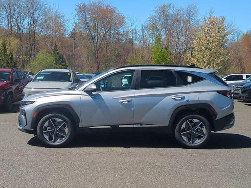 Shimmering Silver 2026 Hyundai TUCSON Hybrid SEL