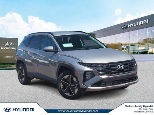 Shimmering Silver 2026 Hyundai TUCSON Hybrid SEL