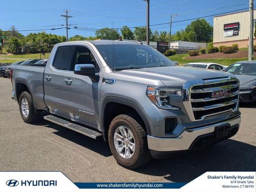 Satin Steel Metallic 2020 GMC Sierra 1500 SLE