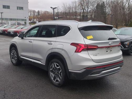 Shimmering Silver 2021 Hyundai SANTA FE HEV SEL Premium