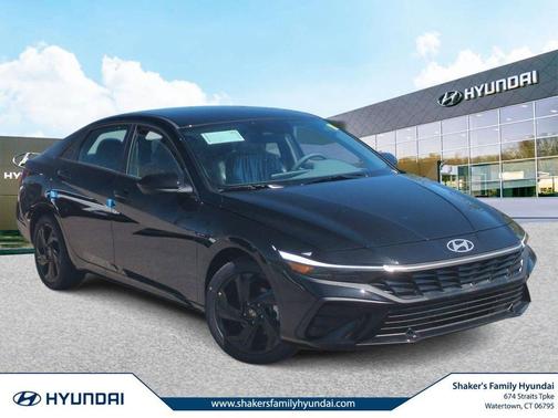 Black 2026 Hyundai ELANTRA SEL Sport