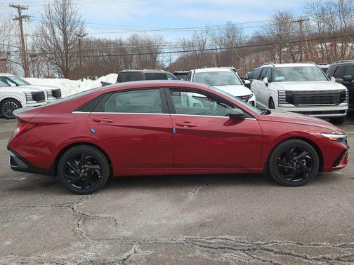 Red 2026 Hyundai ELANTRA SEL SPORT PREMIUM