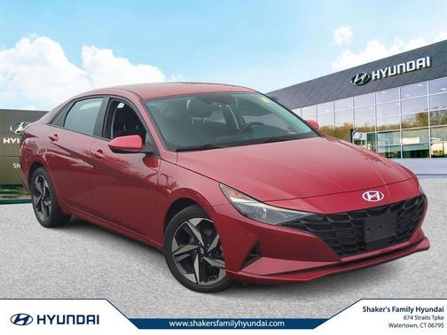 Scarlet Red Pearl 2023 Hyundai ELANTRA SEL