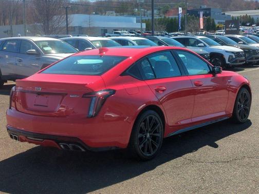 Velocity Red 2021 Cadillac CT5 V-Series