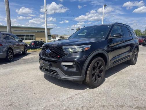 Agate Black Metallic 2020 Ford Explorer ST