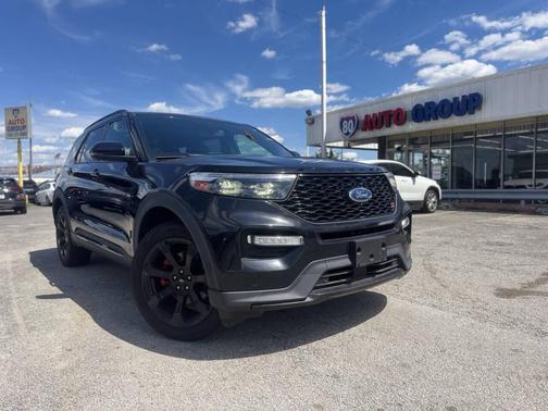 Agate Black Metallic 2020 Ford Explorer ST