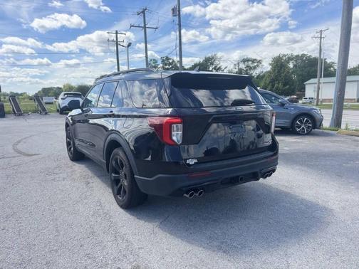 Agate Black Metallic 2020 Ford Explorer ST