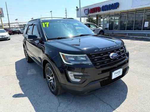 Ruby Red Metallic Tinted Clearcoat 2017 Ford Explorer sport