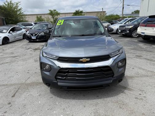 Satin Steel Metallic 2021 Chevrolet Trailblazer LS
