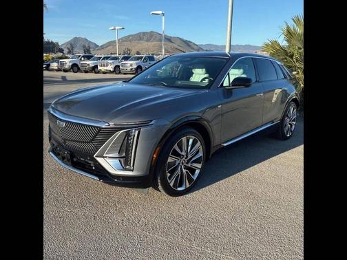 Satin Steel Metallic 2023 Cadillac LYRIQ V