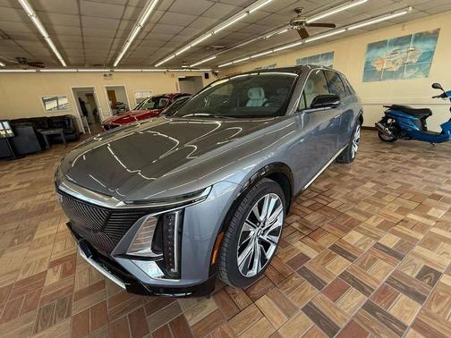 Satin Steel Metallic 2023 Cadillac LYRIQ V