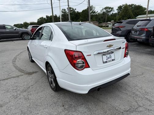 White 2016 Chevrolet Sonic RS