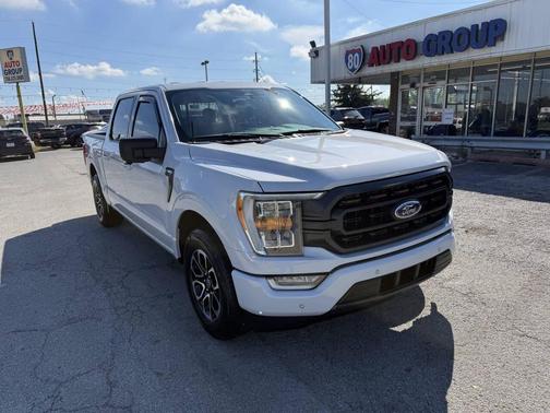 Space White Metallic 2021 Ford F-150 XLT