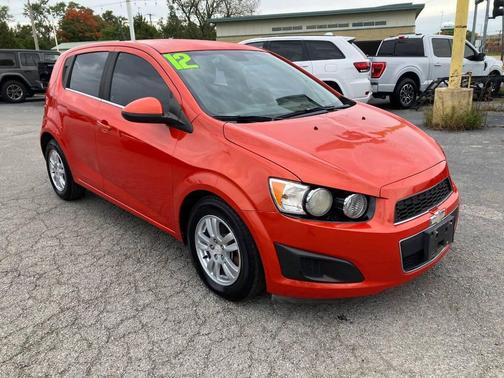 Inferno Orange Metallic 2012 Chevrolet Sonic 2LT