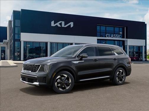 Gray 2026 Kia Sorento Hybrid EX