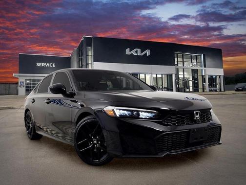 Crystal Black Pearl 2025 Honda Civic Sport