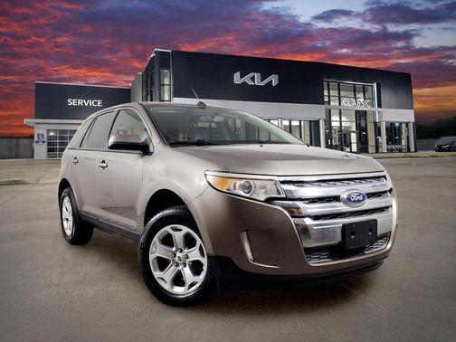Mineral Gray Metallic 2014 Ford Edge SEL