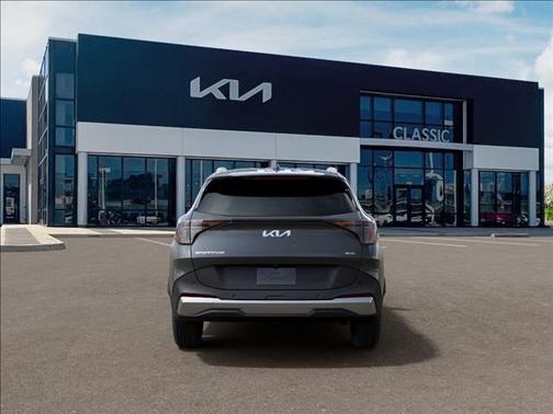 Gray 2026 Kia Sportage Hybrid EX