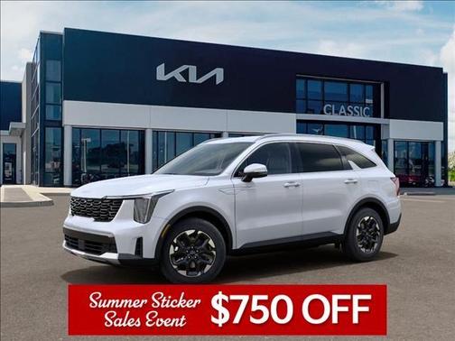 White Pearl 2026 Kia Sorento S