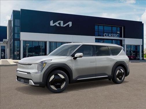 Ivory Silver 2026 Kia EV9 Wind