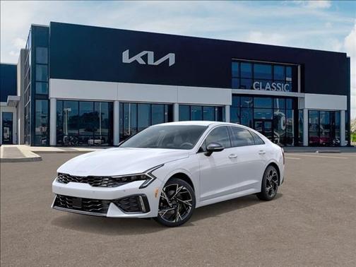 White Pearl 2026 Kia K5 GT-Line