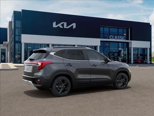 Gray 2026 Kia Seltos EX