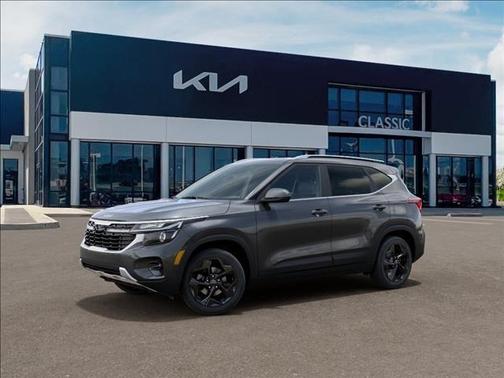 Gray 2026 Kia Seltos EX