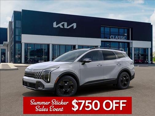 Wolf Gray 2026 Kia Sportage X-Pro Prestige