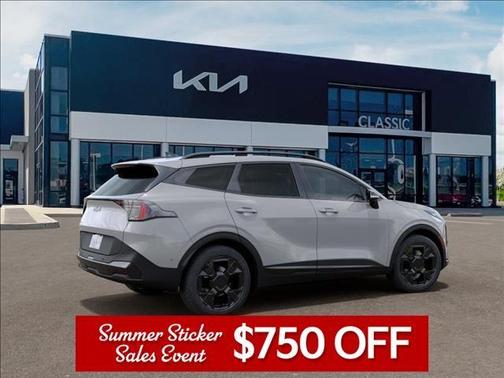 Wolf Gray 2026 Kia Sportage X-Pro Prestige