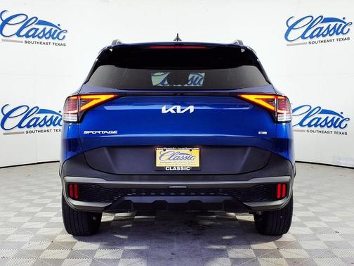 Sapphire Blue 2024 Kia Sportage X-Line