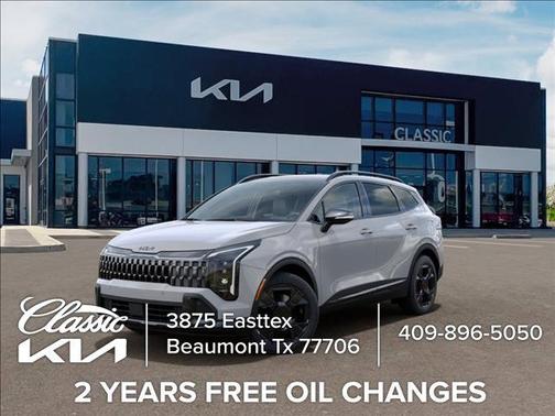 Gray 2027 Kia Sportage Hybrid X-LINE