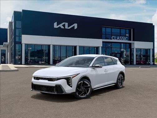White Pearl 2026 Kia K4 GT-LINE