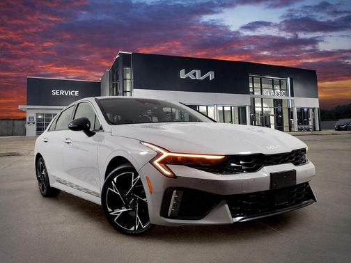 Gray 2025 Kia K5 GT-Line